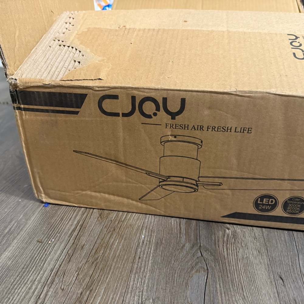 CJOY Ceiling Fan with LED Light